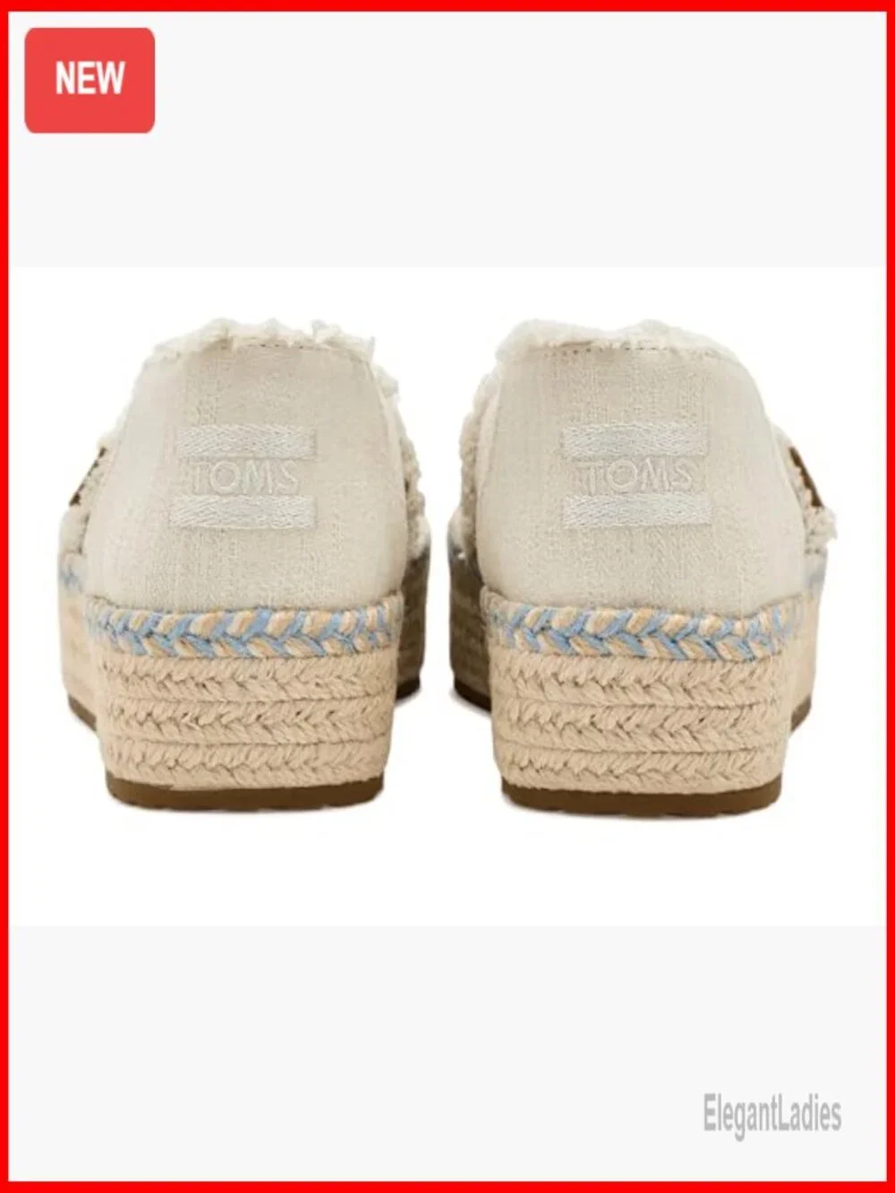 Espadrille Platform Slip-On Flats with Removable Insoles